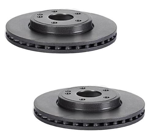 Mercedes Brakes Kit - Brembo Pads and Rotors Front (295mm) (Ceramic) 0084200320 - Brembo 3053519KIT